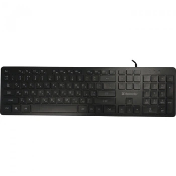 Клавіатура Defender Balance LQ LED USB UA Black