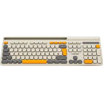 Клавіатура Canyon hkb-w03 Wireless ua Beige (cns-hkbw03bg)