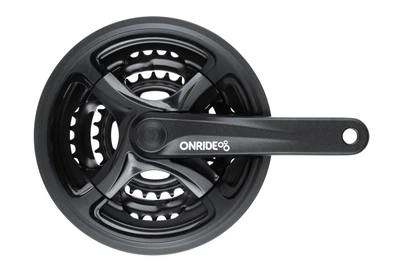 Шатуни ONRIDE Trio 840P під квадрат 175 мм 28-38-48Т на 8/7/6 швидкостей