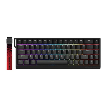 Клавіатура Madlions MAD 68HE Ігрова Магнітна RGB 8000 HZ Чорна