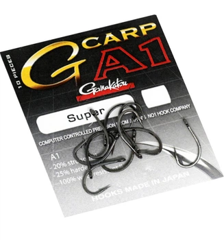Крючок GAMAKATSU A1 G-CARP SUPER №10 10шт,15342