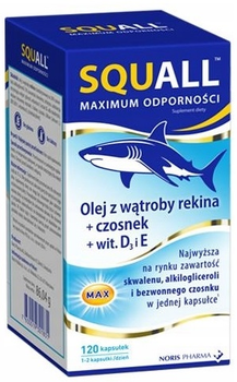 Suplement diety Rada Squall Maximum odporności 120 kapsułek (7630019301831)