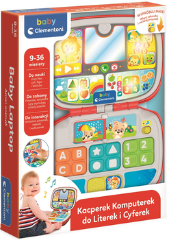 Zabawkowy komputerek Clementoni Kacperek (8005125507160)