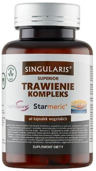 Suplement diety Singularis Trawienie Kompleks 60 kapsułek (5907796631553)