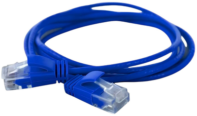 Kabel Wantec 7239 Cat 6a U/UTP RJ-45 to RJ-45 0.1 m Blue (4250367772393)