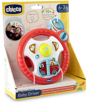 Interaktywna zabawka do wózka Chicco Muzyczna Kierownica (8058664176434)