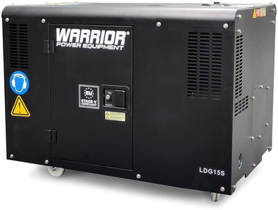 Генератор дизельний Warrior LDG15S-EU Silent 12 кВт (LDG15S-EU)
