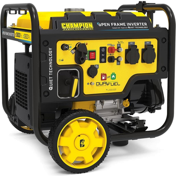 Генератор инверторный Champion Dual Fuel 3.6 кВт газ + бензин (CPG4000DHY-DF-EU_1)
