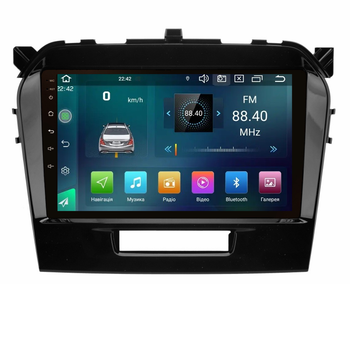 Штатна магнітола Cyclone C9 CPL. 2+32GB. CARPLAY Suzuki Vitara 2015+