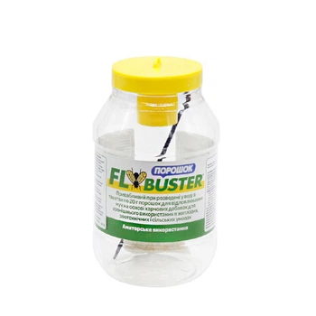 Флайбастер пастка для мух (банка+порошок 20гр) Flybuster
