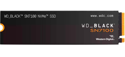 Твердотельный накопитель SSD 1Tb Western Digital Black SN7100 M.2 2280 PCI-E 4.0x4 (WDS100T4X0E)