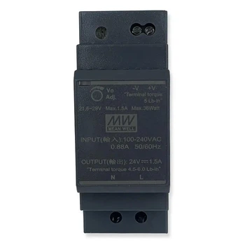 Блок питания Mean Well На DIN-рейку 36 Вт; 24 В; 1,5 А HDR-30-24