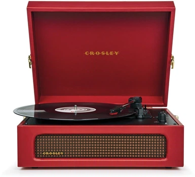 Виниловый проигрыватель Crosley Voyager Plus Red (Bluetooth Out)