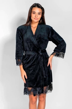 Халат Anabel Arto 48(XL) Черный-01 (114362)