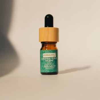 Ефірна олія кедра, 5 мл HERBALIST