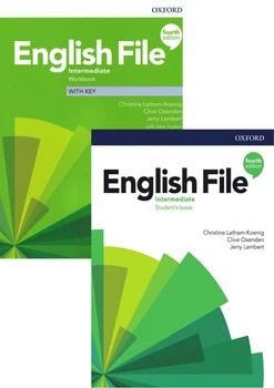 Книга English File Intermediate Комплект (4th edition)