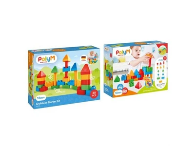 Конструктор Архитектор, PolyM (760005), 30 дет.