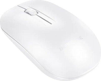 Миша бездротова Borofone BG14 Planet 2.4ГГц White (6941991113383)