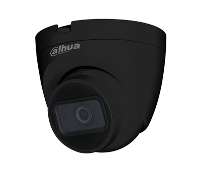 Мультиформатная видеокамера Dahua DH-HAC-HDW1200TRQP-BE 2Мп (2.8 мм), Black