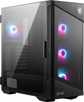 Корпус Full-Tower без БЖ MSI MPG Velox 100R (E-ATX, 4x120мм RGB, Radiator 360мм front/top)