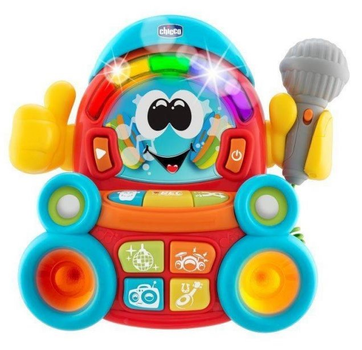 Інтерактивна іграшка для співу в караоке Chicco Songy Happy Musik (8058664098750)
