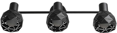 Lampa spot Light Prestige Reus 3 x E14 czarny (LP-8069/3WS BK)