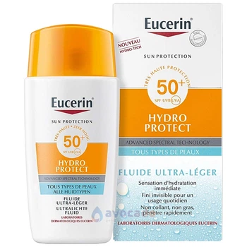 Сонцезахисний ультралегкий флюїд Eucerin Sun Protection Hydro Protect Ultra-Light Fluid SPF50+ 50ml