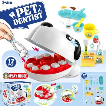 Игровой набор Ветеринарный Стоматолог 4888 17 аксессуаров