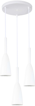 Lampa wisząca Light Prestige Solin 3 3xE27 Biała (LP-181/3P WH)