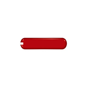Накладка на нож красная задняя 65мм Victorinox C.6400.T4