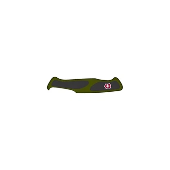Накладка на нож зеленая с черным передняя 130мм Victorinox C.9534.C1