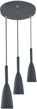 Lampa wisząca Light Prestige Solin 3 3xE27 Szara (LP-181/3P GR)