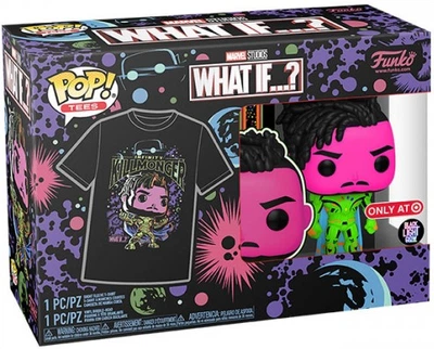 Zestaw Funko Pop! & Tee Marvel What If Figurka Bobble-Head Infinity Killmonger + Koszulka Rozmiar S 63316 (889698633161)