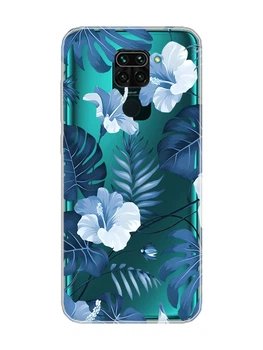Прозорий чохол на Xiaomi Redmi Note 9 :: Тропіки (принт 373)