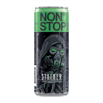 Напій Енергетичний Non Stop Stalker 2 Green 250ml