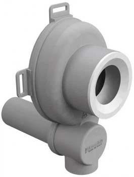 Сифон для писсуара скрытого монтажа Aqua Factory горизонтальный d50 9038UA05GR