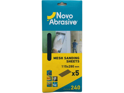 Сітка абразивна NovoAbrasive P240 5шт