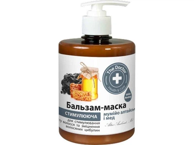 Бальзам-маска THE DOCTOR HEALTH & CARE 500мл Стимулююча Муміє алтайське і мед