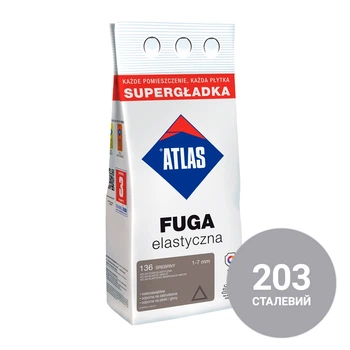 Фуга еластична для швів Atlas 203 сталевий 2 кг