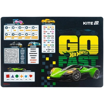 Підкладка настільна KITE HW25-207-1 42,5*29см PP HW-1