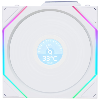 Wentylator Lian Li Uni Fan TL Wireless LCD 120 White (LULI-114)