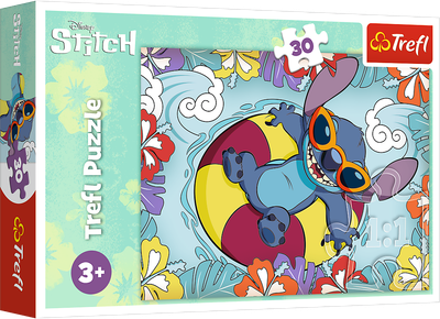 Puzzle Trefl Lilo&Stitch Na wakacjach 30 elementów 18305 (5900511183054)