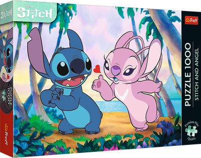 Пазли Trefl Premium Lilo&Stitch 1000 елементів (5900511120790)