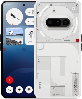 Smartfon Nothing Phone 3a 5G 12/256GB White (A10400146)