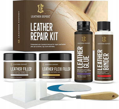 Набір для ремонту шкіри Leather Expert 2x25 мл + 2x50 мл (5905143260715)
