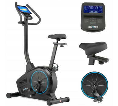 Велотренажер фітнес-велосипед Gymtek XB2000 до 150 кг з електромагнітним опором