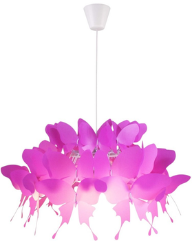 Lampa wisząca Light Prestige Farfalla 1 x E27 ciemny róż (LP-3439/1P dark pink)
