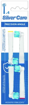 Сменные головки Silver Care Electric для электрических зубных щеток 4 шт (76) (8009315000769)