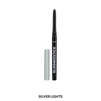 Мерехтливий олівець для очей Avon Сяйво срібла-Silwer Lights 028г (64149066-1)