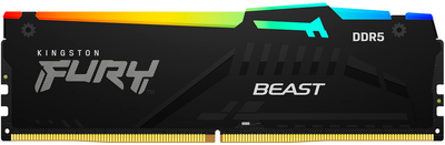 Оперативная память Kingston Fury DDR5-5600 32768MB PC5-44800 Beast RGB Black (KF556C40BB2A-32)